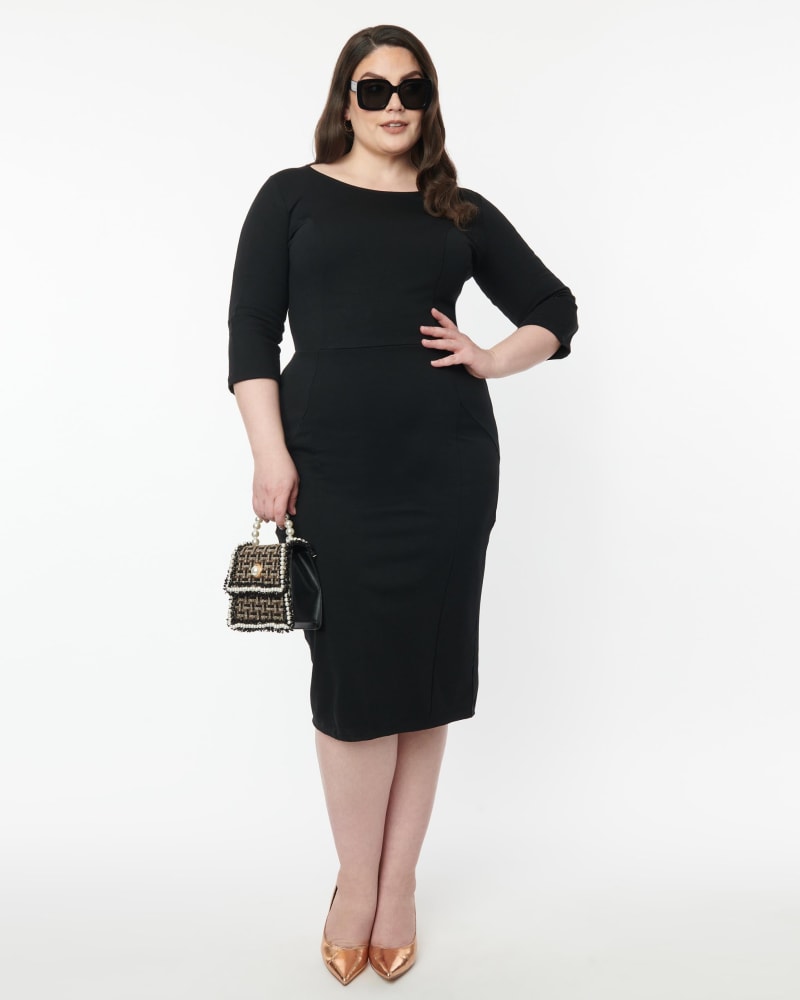 Unique vintage wiggle dress top